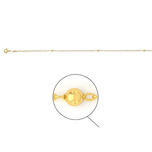 Diamond Cut Trace Chain (1.2mm)