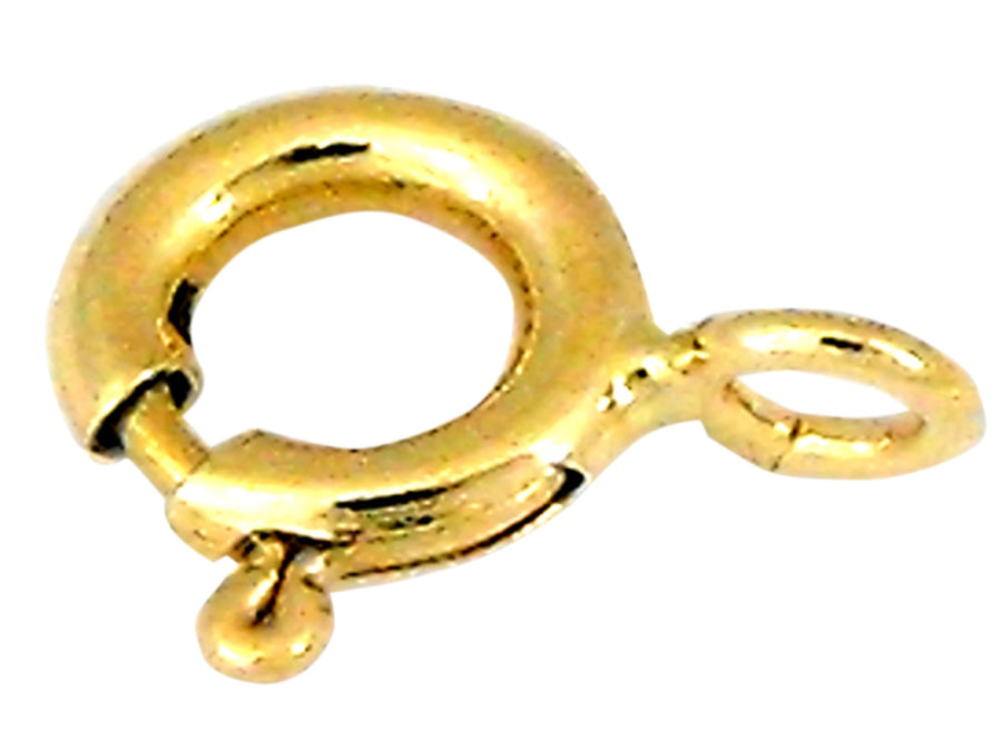 18k YG Bolt Ring Finding 6mm