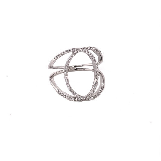 0.475ct Diamond Wide Claw Set