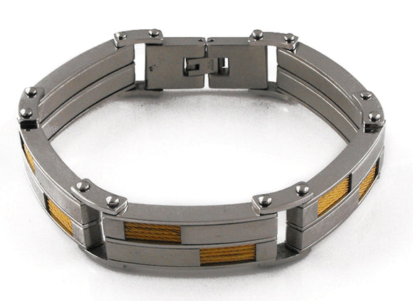 S/S Bracelet Gold IP
