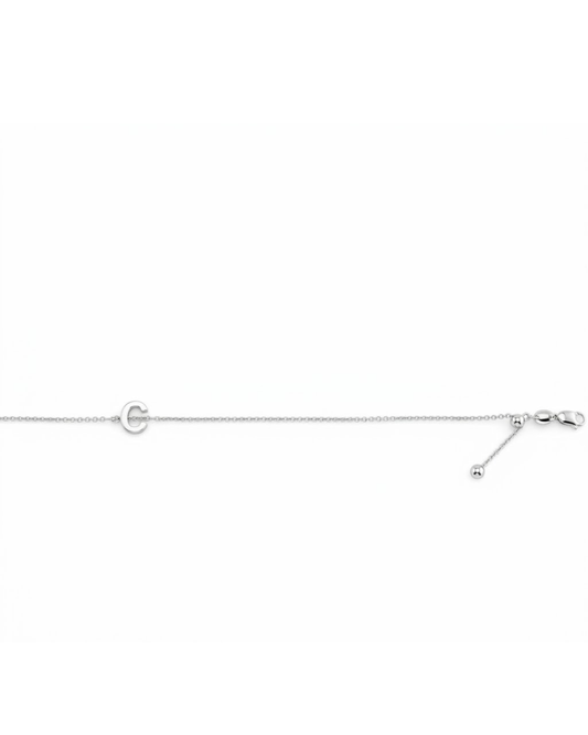 Initial Bracelet (Adjustable Length)