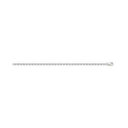 9k WG Italian Solid Oval Link Chain (2.0mm)