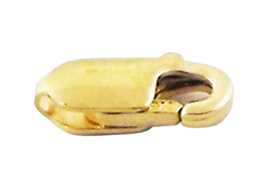 18k YG Parrot Clip Finding 8mm