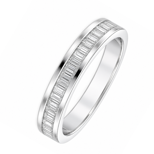 0.33ct Diamond Band Baguette Cut