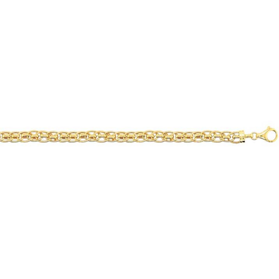 9k YG Hollow Rollo Chain 6.6mm wide 45cm .