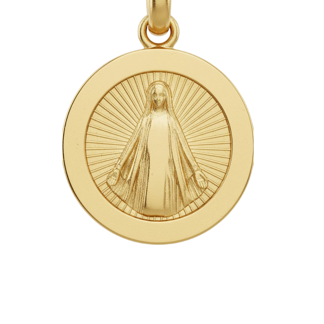 Miraculous Madonna Pendant (12mm)