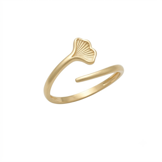 Ginko Leaf Ring