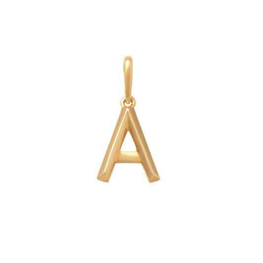 Block Letter Pendants (10.9mm)