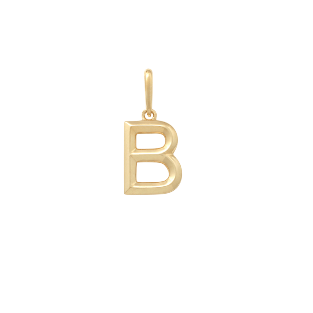 Block Letter Pendants (10.9mm)