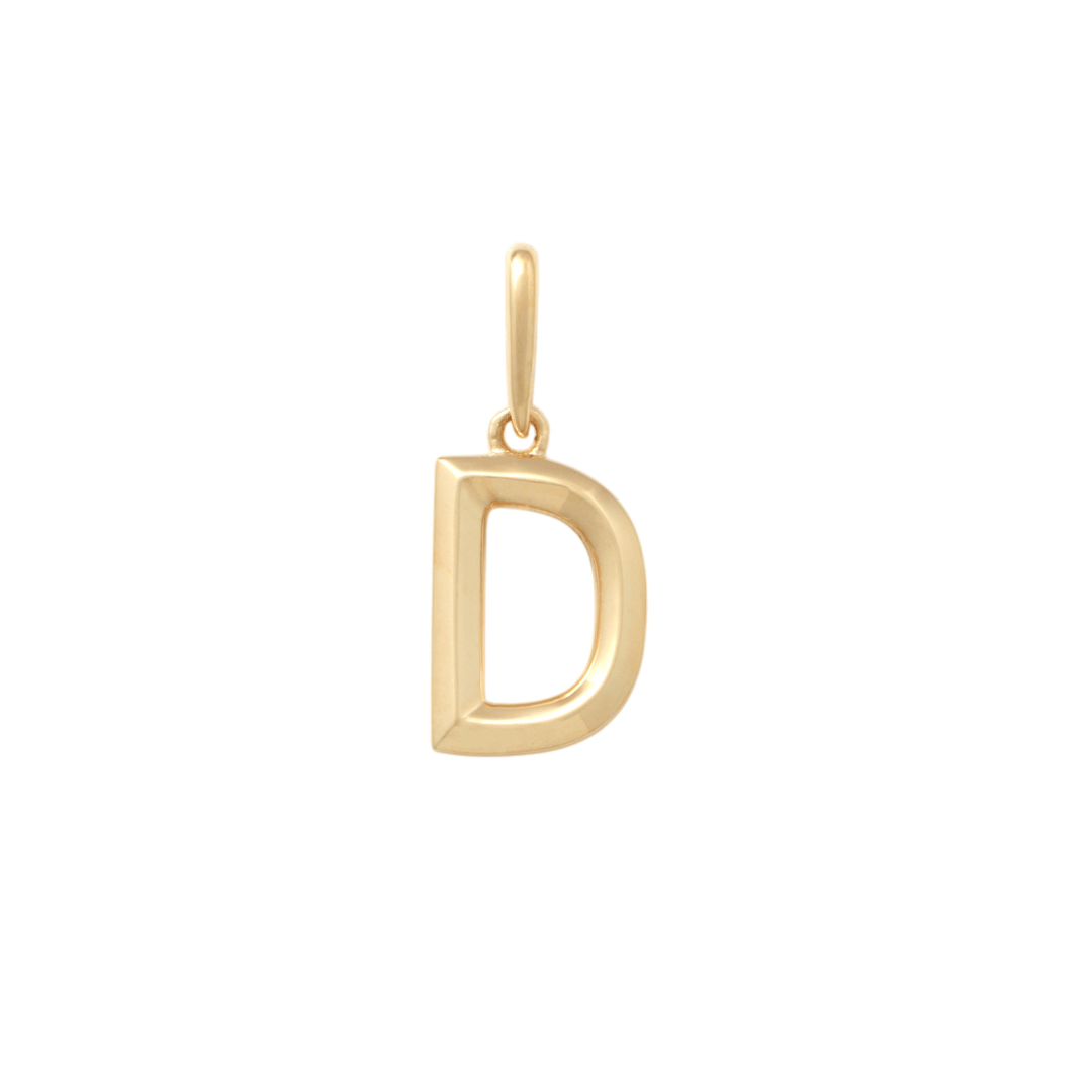 Block Letter Pendants (10.9mm)