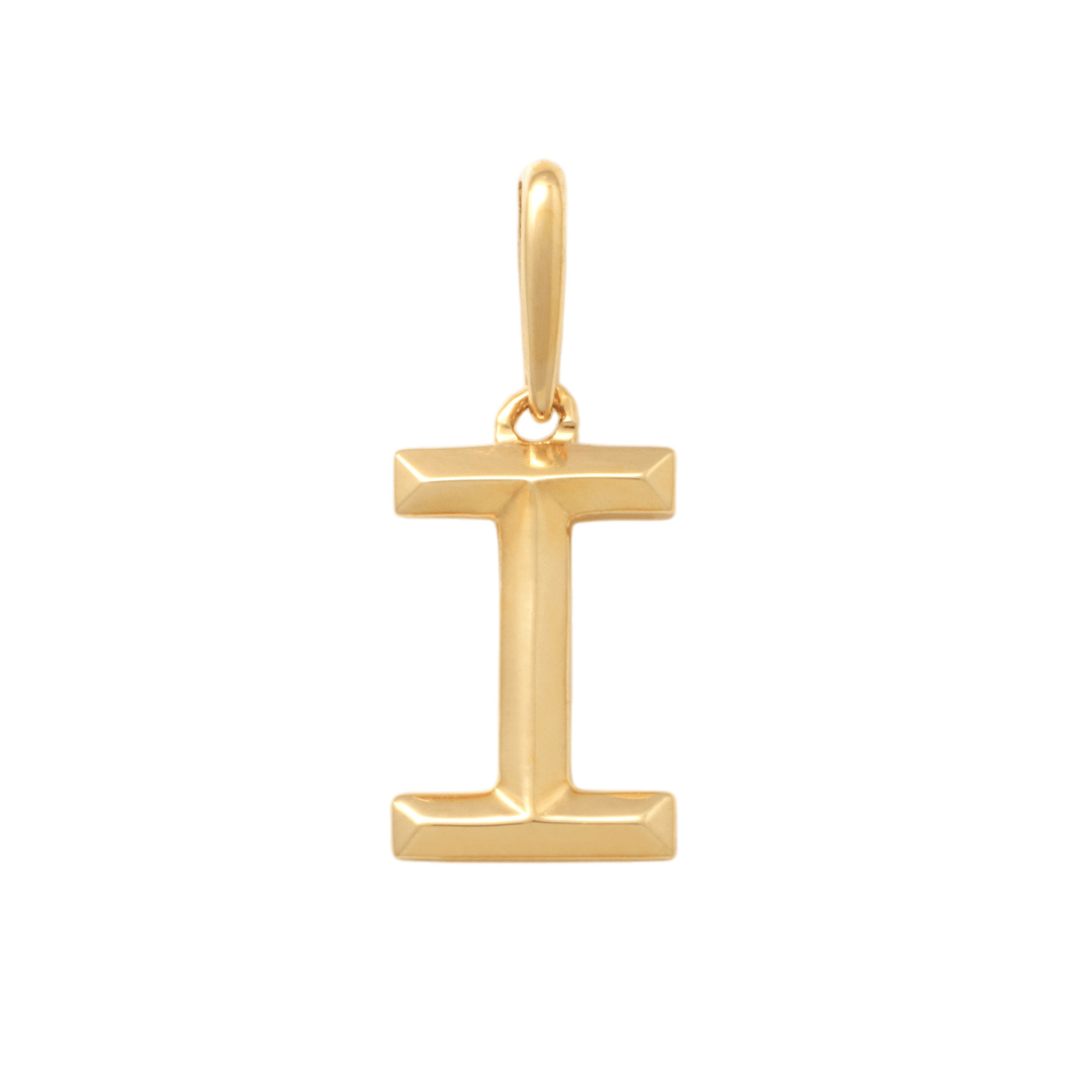 Block Letter Pendants (10.9mm)