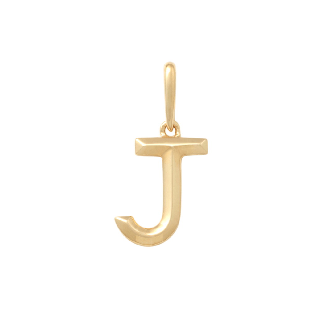 Block Letter Pendants (10.9mm)