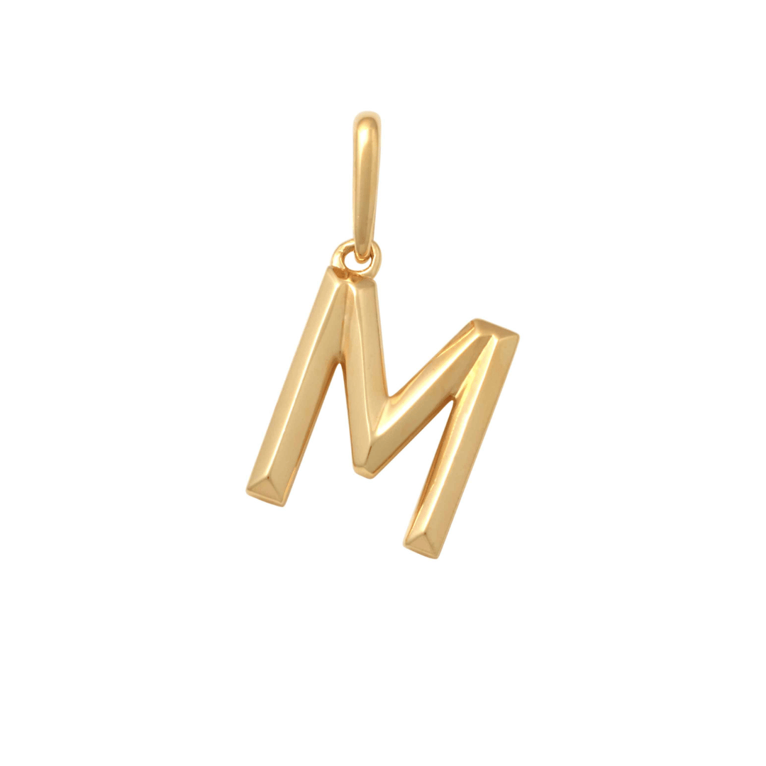 Block Letter Pendants (10.9mm)