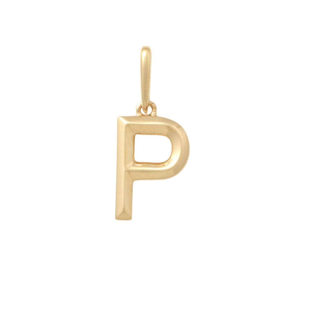 Block Letter Pendants (10.9mm)