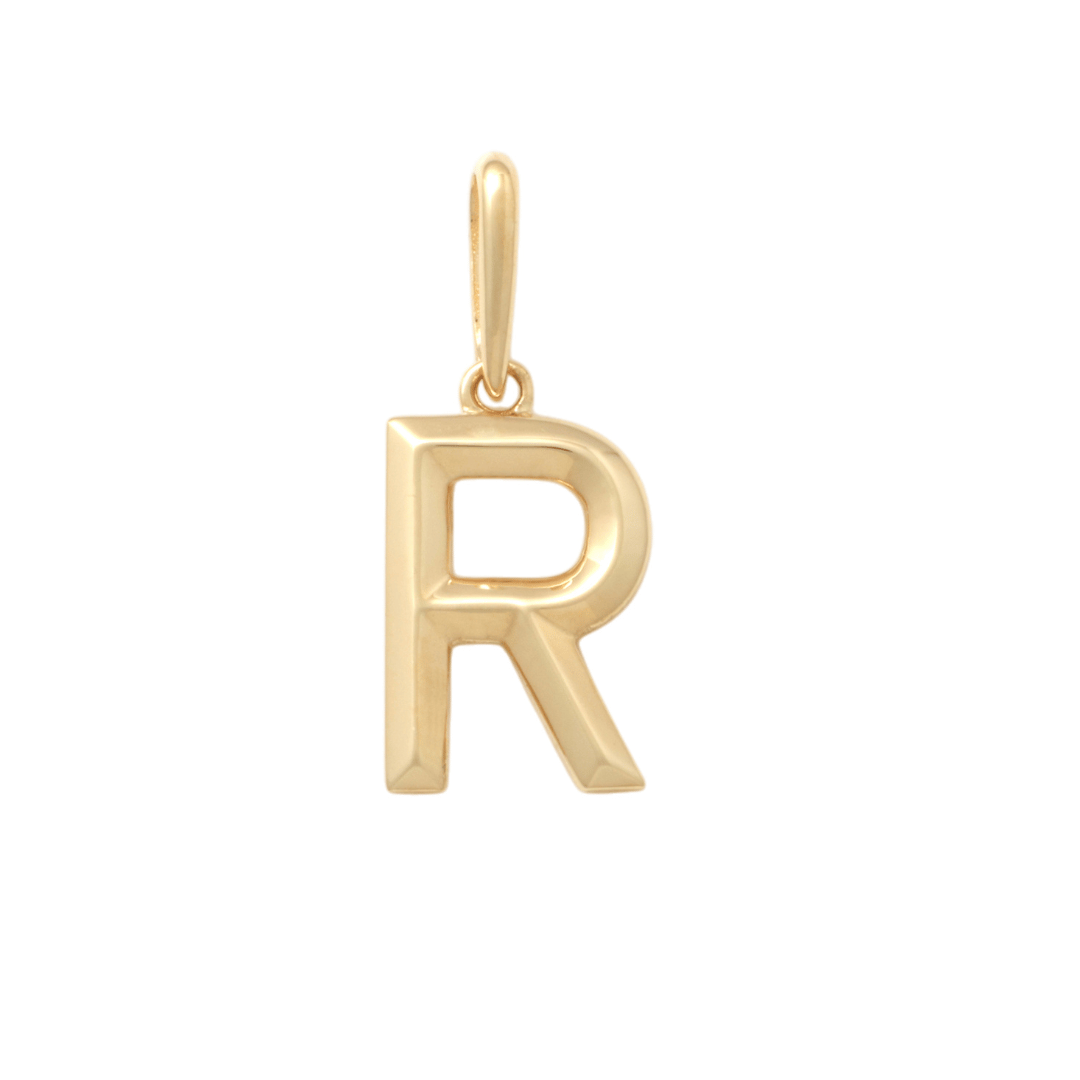 Block Letter Pendants (10.9mm)