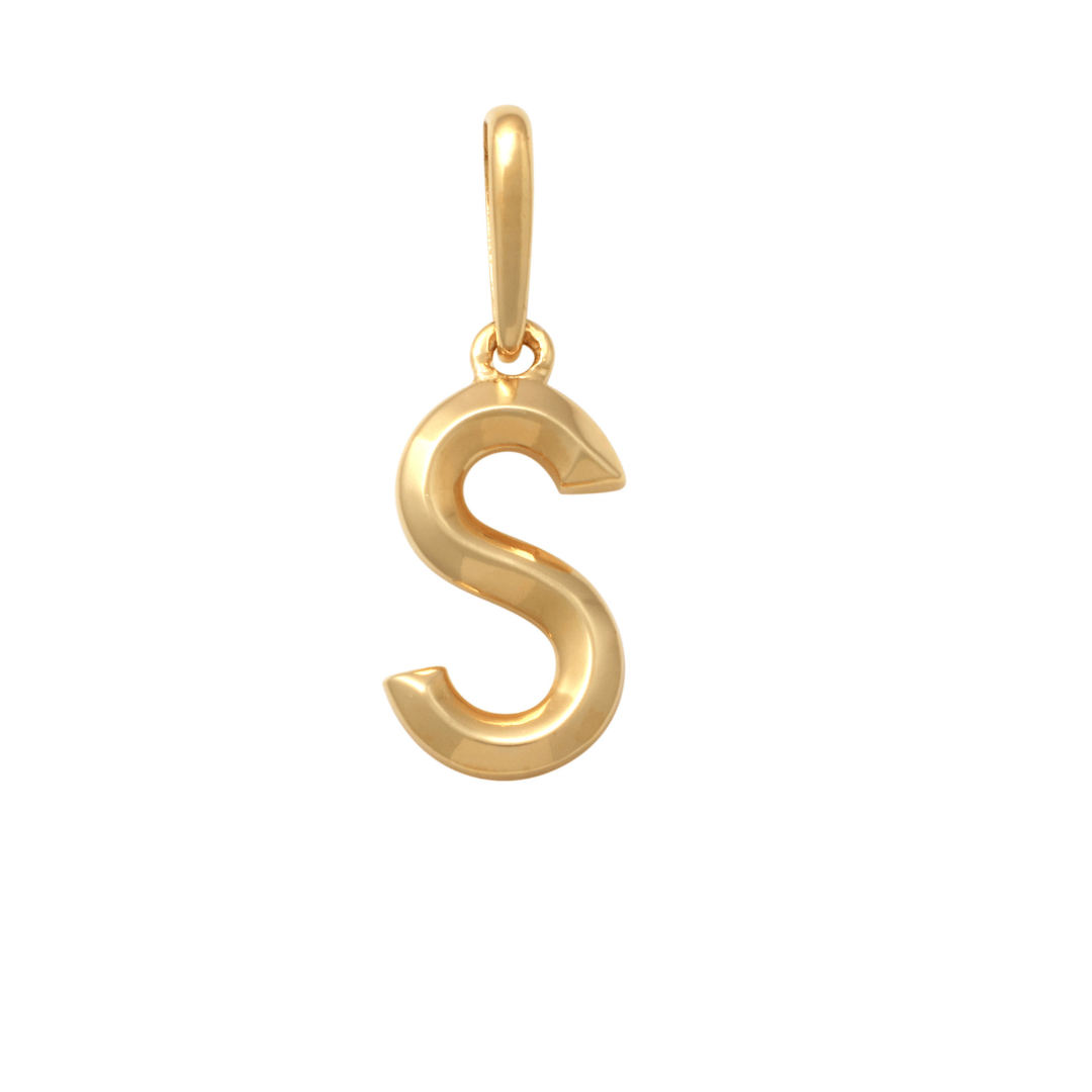 Block Letter Pendants (10.9mm)