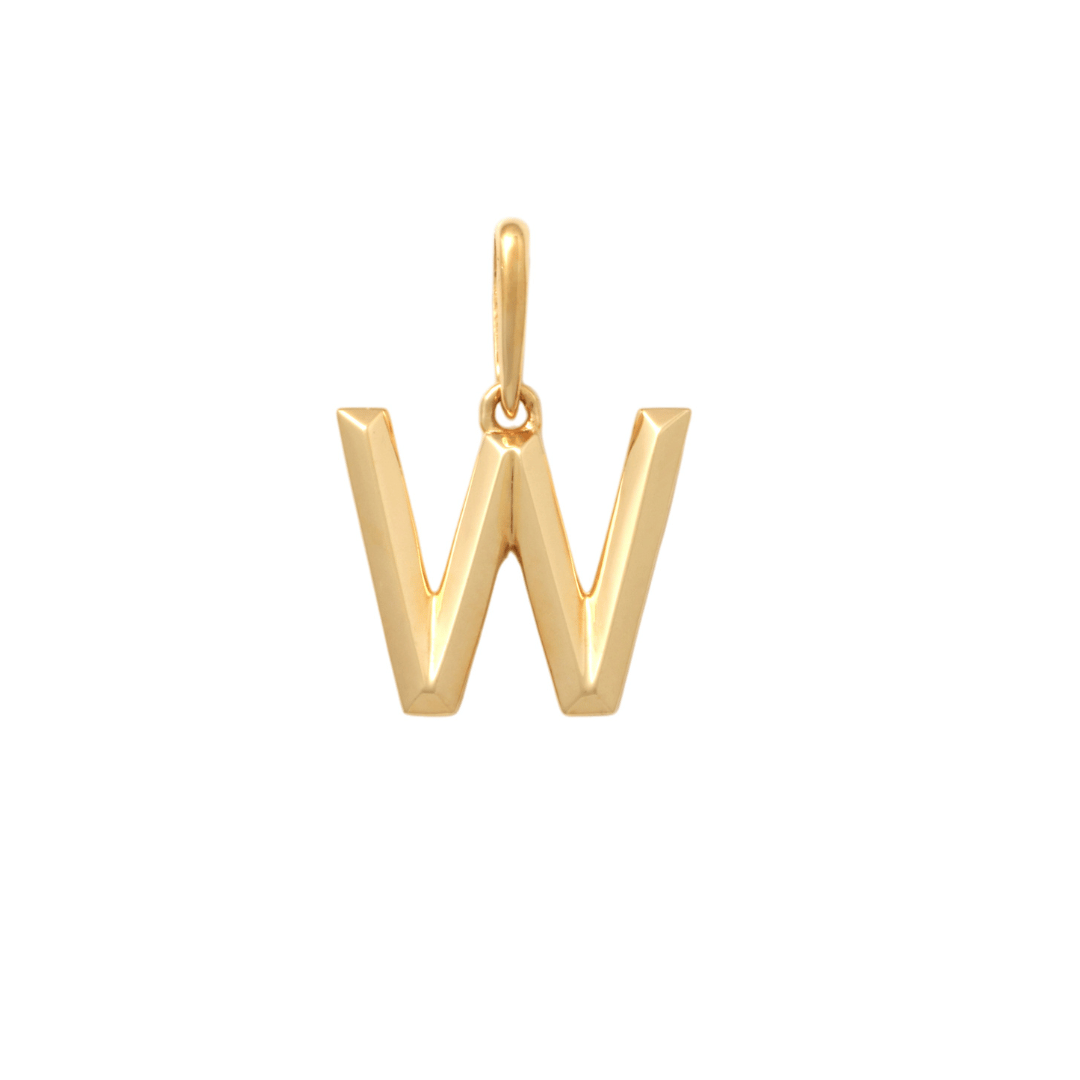 Block Letter Pendants (10.9mm)