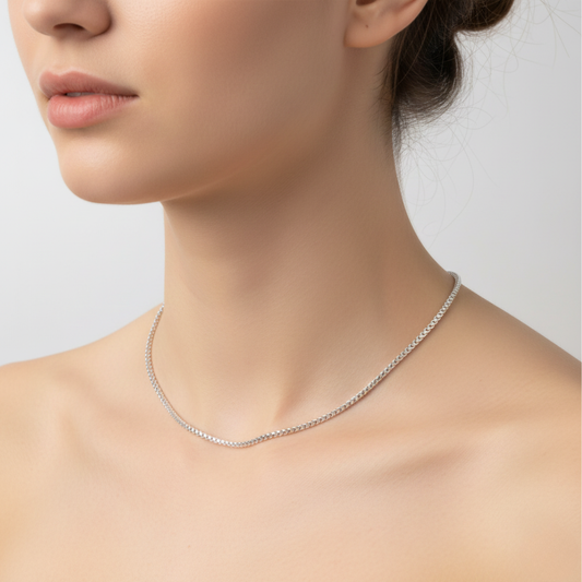 Square Franco Chain (1.7mm)