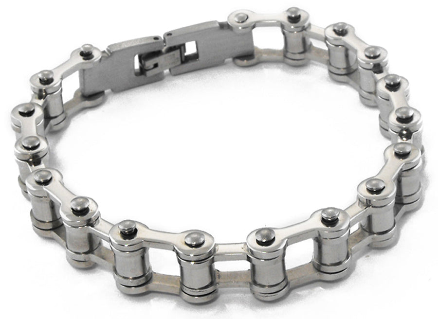 Stainless Steel Bracelet Bike Link.