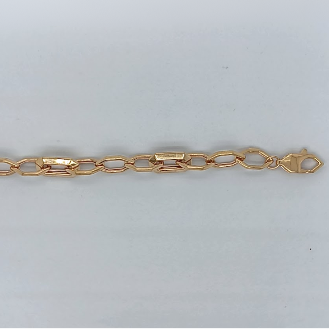 Paperclip Bracelet (7.5mm)
