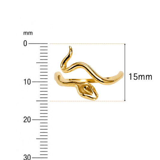 Wriggling Snake Ring