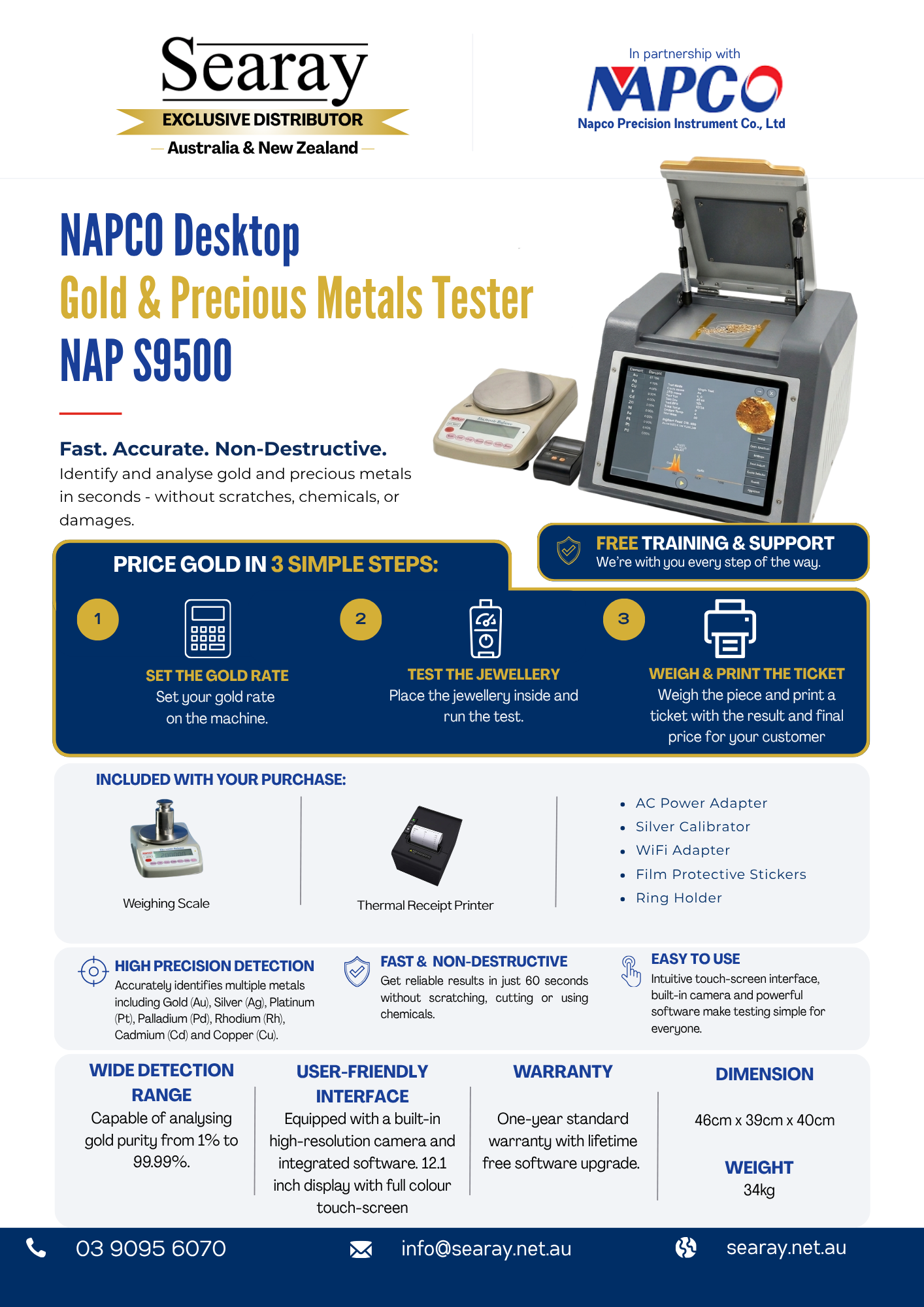 NAP S9500 Precious Metals Tester