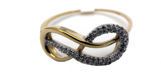 0.13ct Diamond Infinity Ring