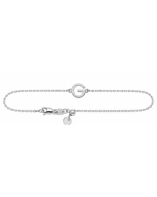 9k WG Letter G Trace Chain (1.1mm)
