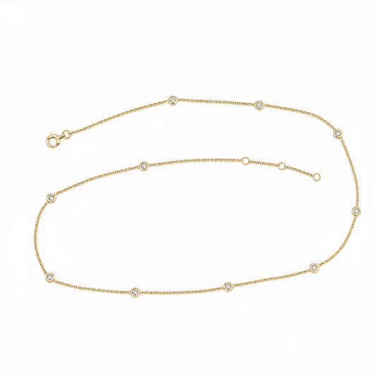 0.50ct Diamond Oval Link (1.4mm)
