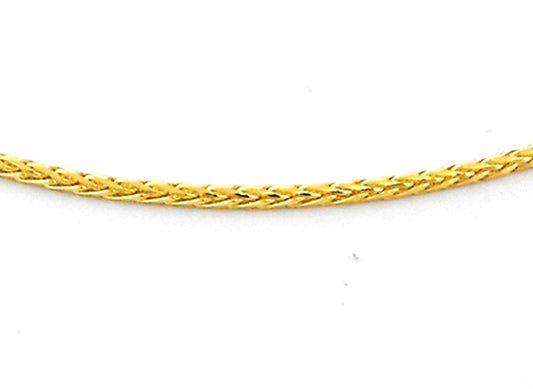 YG Italian Magic Chain 1mm wide (priced per gram)