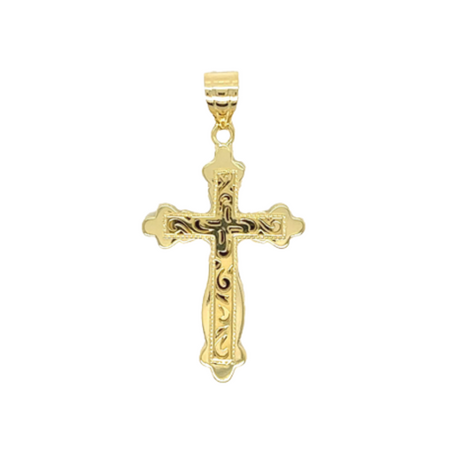 YG Orthodox Cross (26x18mm)