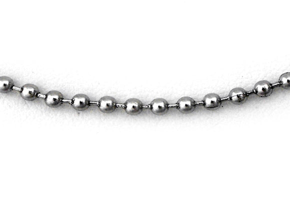 S/S Ball Link Chain 2.3mm wide