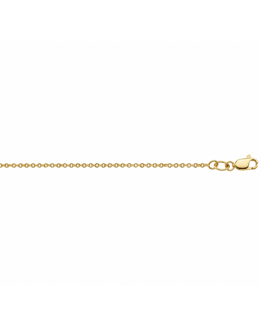 18k YG Trace Chain (1.5mm)
