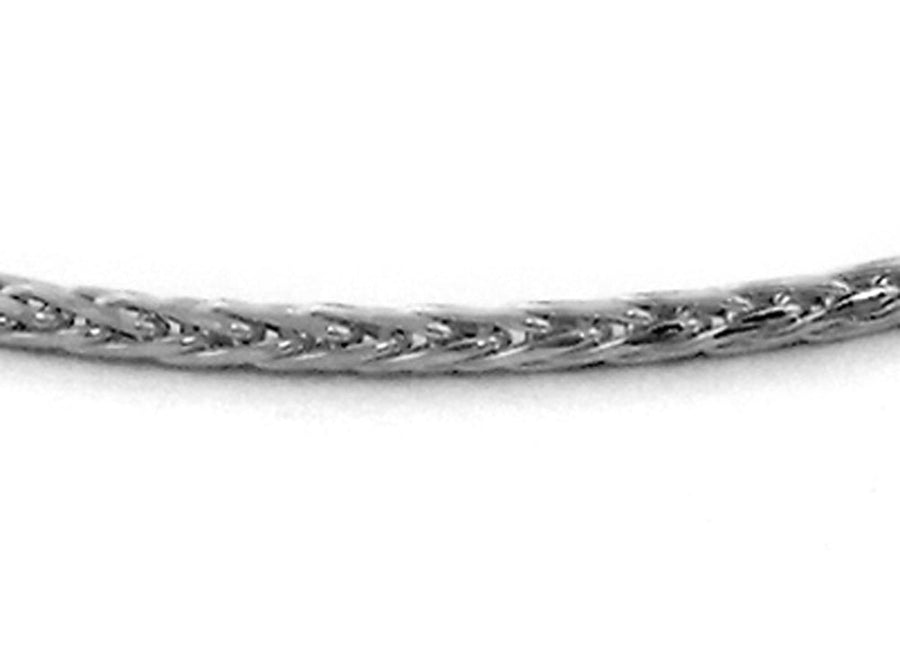 9k WG Italian Solid Magic Chain 1.5mm wide 70cm Approx 7.9g