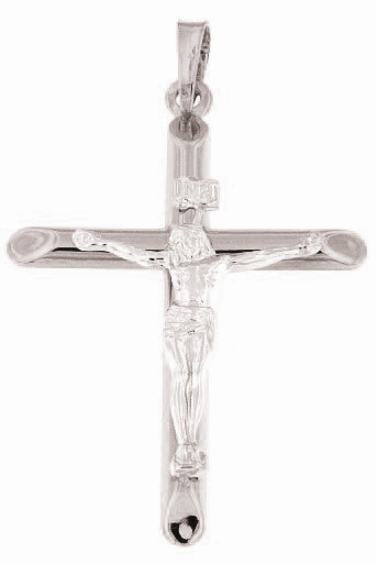 9k WG Italian Crucifixion Pendant 41mm x 30mm