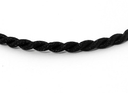 Black Woven Knots Necklet