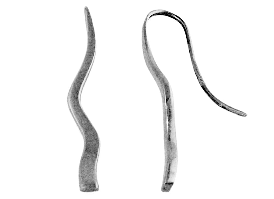 18K WG Swivel Hook Earrings