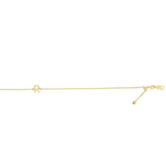 Initial Necklace (6.5mm)