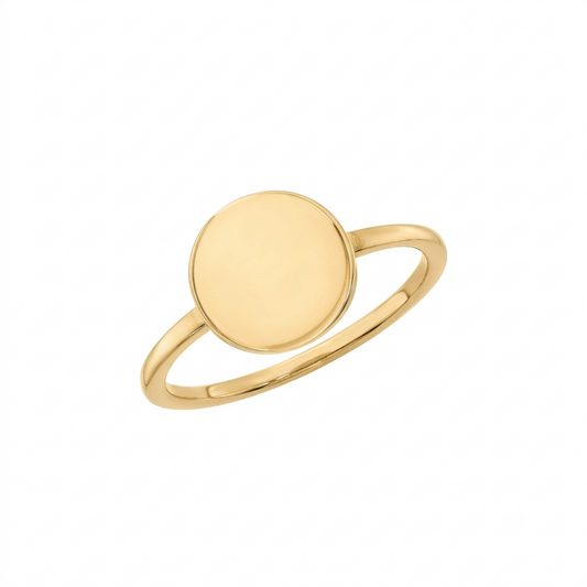 Circle Signet Ring