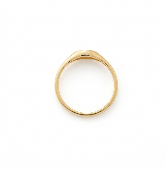 9k Cross Ring (8.7mm)