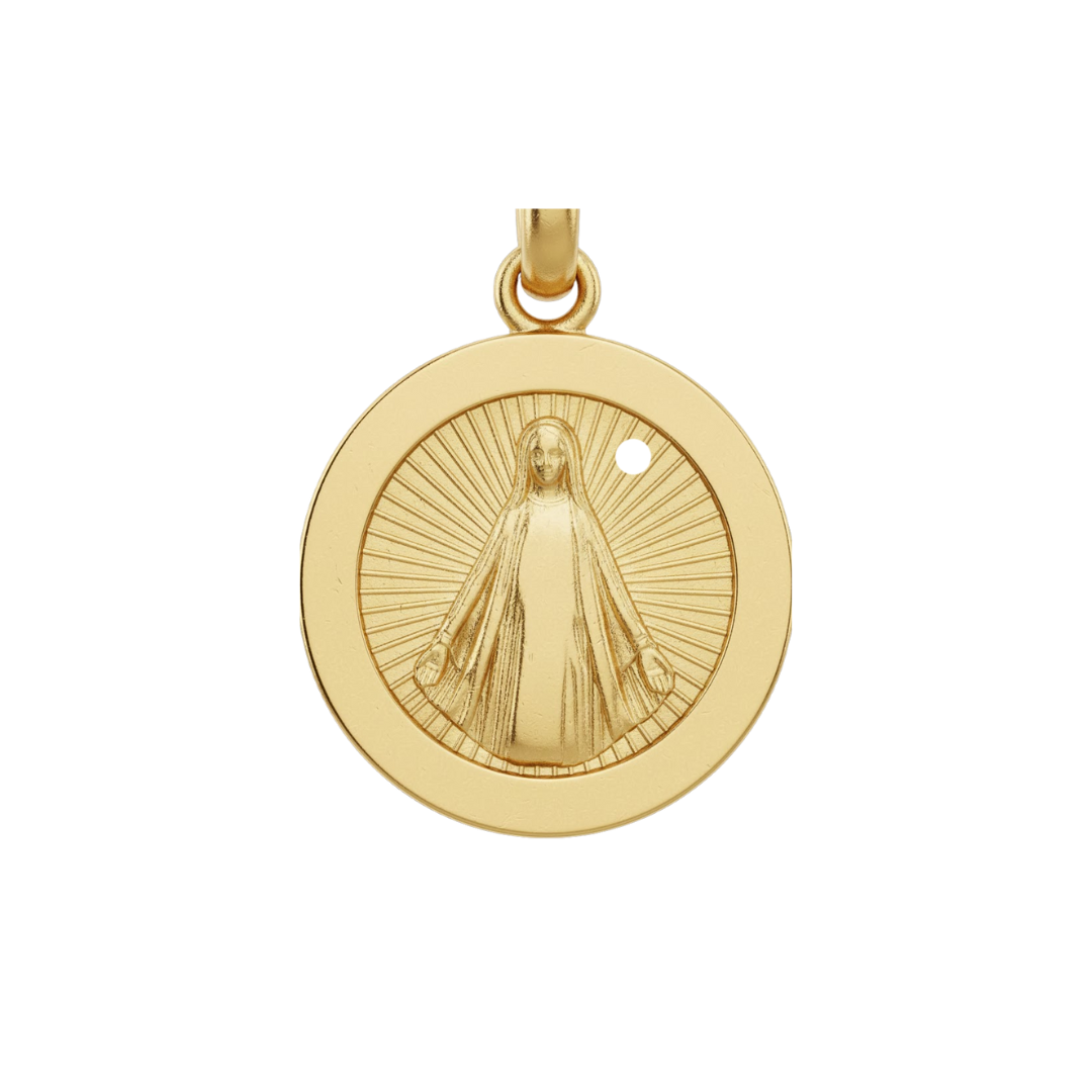 Miraculous Madonna Pendant (12mm)