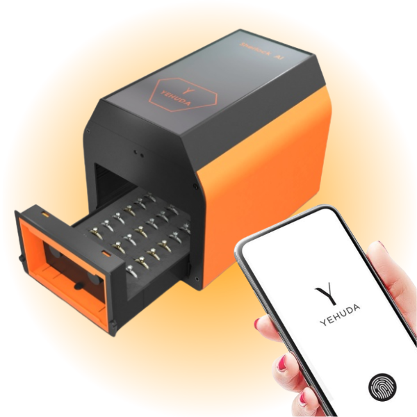 Yehuda Sherlock AI Lab-Grown Diamond Detector with Phone Included. And International Freight. Subscription fee of US$12.50 per month.