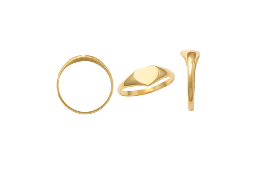 Heart Signet Ring