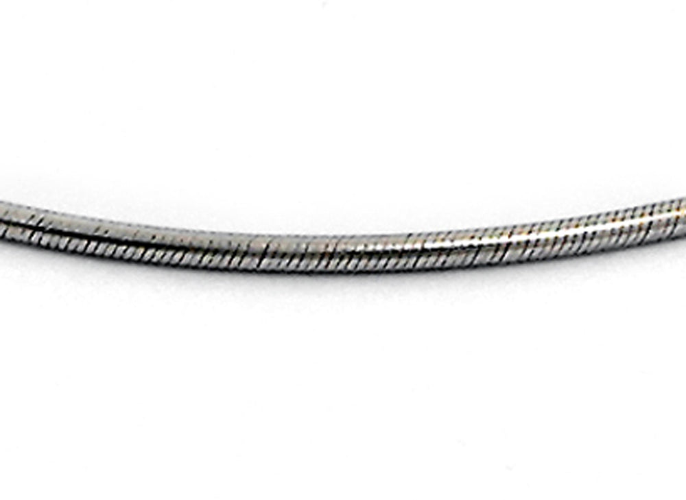 WG Italian Round Snake Chain 1.3mm wide (priced per gram)