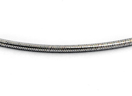 WG Italian Round Snake Chain 1.3mm wide (priced per gram)