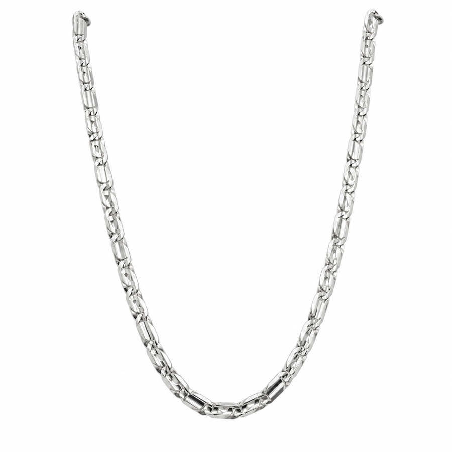 9k WG Birdseye Tiger Eye Chain (3.9mm)