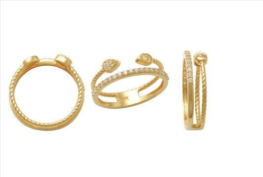 Double Snake Ring