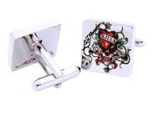 S/S Ed Hardy Cuff Link